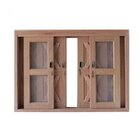 Janela De Correr Com Tela 6 Folhas Celeiro 120x200cm Madersil