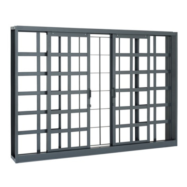 Janela de Correr Lisa de Aço 1,00x2,00m Sasazaki