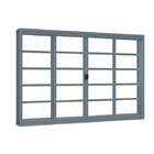 Janela De Correr De Aço 120 X 150 X 12 Cm 4 Folhas Riobras