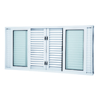 Janela de Correr Veneziana de Aço Pintado Facilitá 1,00x1,50m Lucasa