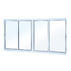 Janela de Correr Lisa de Alumínio 1,00x1,50m Lucasa