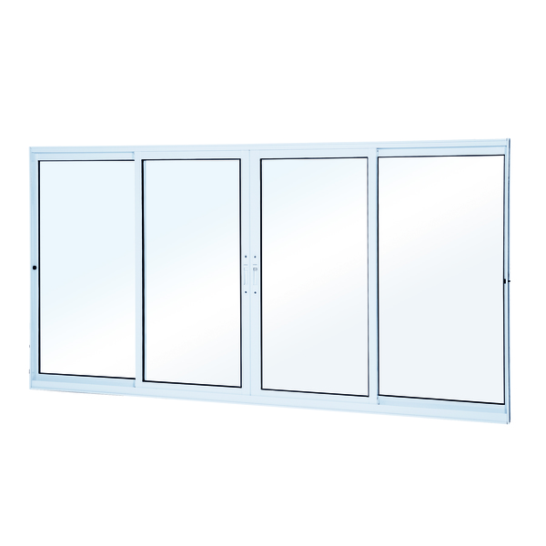 Janela de Correr Lisa de Alumínio 1,00x1,50m Lucasa