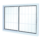 Janela de Correr Lisa de Alumínio 1,20x1,50m Lucasa