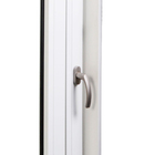 Janela de Correr De Correr 2 Alumínio Pintado Branco Veneza com Vidro Transparente Sobmedida 3A Alumínio