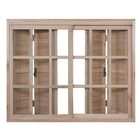 Janela de Correr de Eucalipto Natural 1,00x1,50m Rondosul