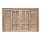 Janela de Correr de Eucalipto Natural 1,00x2,0m Rondosul