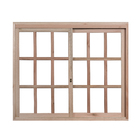 Janela de Correr de Eucalipto Natural com Ferro 1,00x1,50m Rondosul