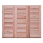 Janela Veneziana de Correr e de Abrir Madeira Eucalipto EWK 220 1,00x1,20m Rondosul