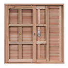 Janela Veneziana de Correr e de Abrir Madeira Eucalipto EWK 210 1,00x1,50m Rondosul