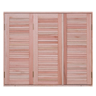 Janela Veneziana de Correr e de Abrir Madeira Eucalipto EWK 230 1,00x1,50m Rondosul