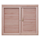 Janela Veneziana de Correr e de Abrir Madeira Eucalipto EWK 200 1,20x1,00m Rondosul