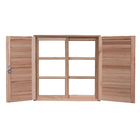 Janela Veneziana de Correr e de Abrir Madeira Eucalipto EWK 210 1,20x1,00m Rondosul