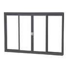 Janela De Correr Em Aço Primer 100x120x14 Cm 4 Folhas Aciaço