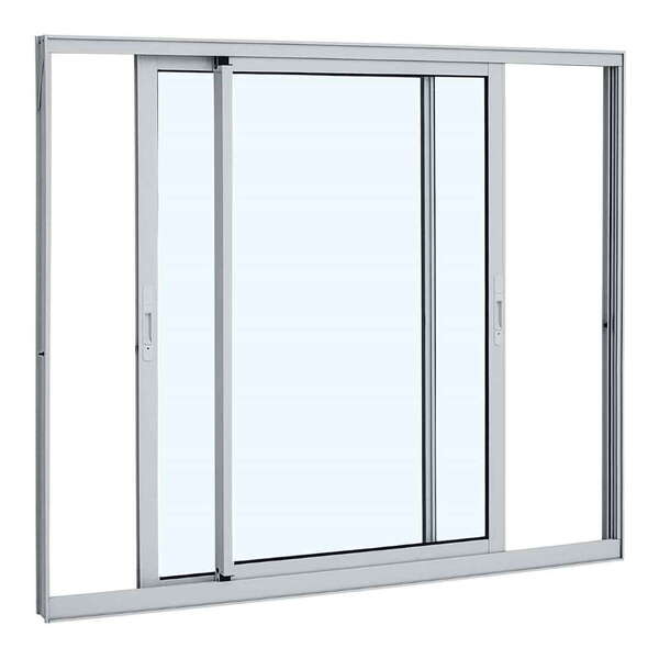 Janela De Correr Em Alumínio 120 X 150 X 6,4 Cm 2 Folhas Móve