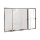 Janela De Correr Em Alumínio 60 X 100 X 8 Cm Com Grade 2 Folh