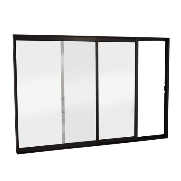 Janela De Correr Em Alumínio 60 X 60 X 6 Cm 2 Folhas Esquerda