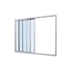 Janela De Correr Em Alumínio Branco Caribe Max 100x120x8cm 3