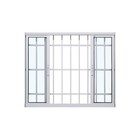 Janela De Correr Em Alumínio Branco Caribe Max 100x150x10,2cm