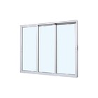 Janela De Correr Em Alumínio Branco Caribe Max 100x200x8cm 3