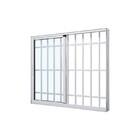 Janela De Correr Em Alumínio Branco Caribe Max 120x120x10,2cm