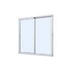 Janela De Correr Em Alumínio Branco Caribe Max 60x120x6cm 2 F