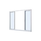 Janela De Correr Em Alumínio Branco Duraline Fix 100x150x6cm