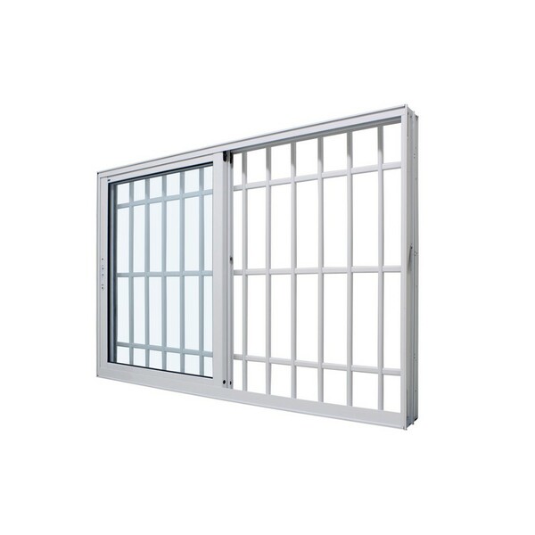 Janela De Correr Em Alumínio Branco Perfecta Max 100x200x12,4