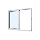 Janela De Correr Em Alumínio Branco Perfecta Max 120x150x8,2c