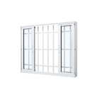 Janela De Correr Em Alumínio Branco Perfecta Max 120x200x12,2