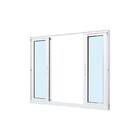 Janela De Correr Em Alumínio Branco Perfecta Max 60x240x8cm 4