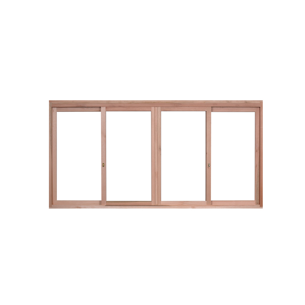 Janela de Correr Eucalipto 120x240cm 4 Folhas Rondosul