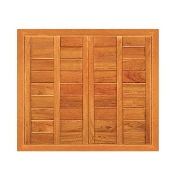 Janela De Correr Horizontal Reta - Madeira Maciça - Angelim M