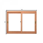 Janela De Correr Lisa Je221 Esel 100x140x12cm