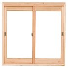 Janela de Correr Lisa JE221 Esel 120cmx160cmx12cm Natural