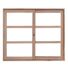 Janela Lisa de Correr Madeira Eucalipto EWK 290 1,20x1,00m Rondosul