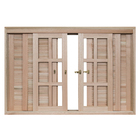 Janela Veneziana de Correr Madeira Eucalipto EWK 372 1,20x1,50m Rondosul