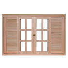 Janela Veneziana de Correr Madeira Eucalipto EWK 372 1,20x1,80m Rondosul