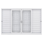 Janela de Correr Aço Pintado Ideal 1,00x2,00m CRV