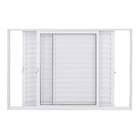 Janela Veneziana de Correr Alumínio 1,00x1,50m 3A Alumínio