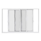 Janela de Correr de Alumínio Branco 3 Folhas 1,50x1,00m 3A Alumínio