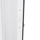 Janela de Correr de Alumínio Branco 3 Folhas 1,50x1,00m 3A Alumínio