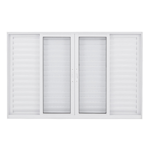 Janelas Ver Todos Idea Precos Imperdiveis Leroy Merlin Muy recomendable el servicio de instalación de estores y cortinas. janela veneziana de correr 6 folhas aluminio pintado branco 1 00x1 50m linha idea 3a aluminio