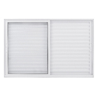 Janela de Correr Alumínio 1,00x2,00m 3A Alumínio