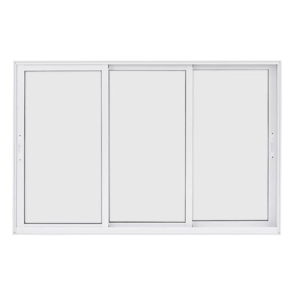 Janela de Correr de Alumínio Branco 3 Folhas 2,00x1,00m 3A Alumínio