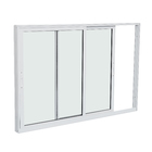 Janela de Correr Lisa Alumínio 1,20x1,50m 3A Alumínio