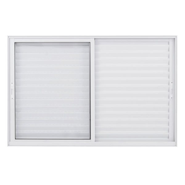 Janela de Correr Alumínio 1,20x1,50m 3A Alumínio