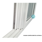 Janela De Correr Pvc 120x200 3f Branca