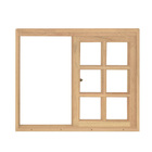 Janela De Correr Quadriculada Je221 100cm X 100cm Esel