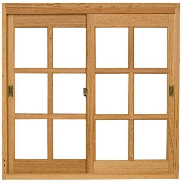 Janela De Correr Quadriculada Je221 Esel 120x160x12cm