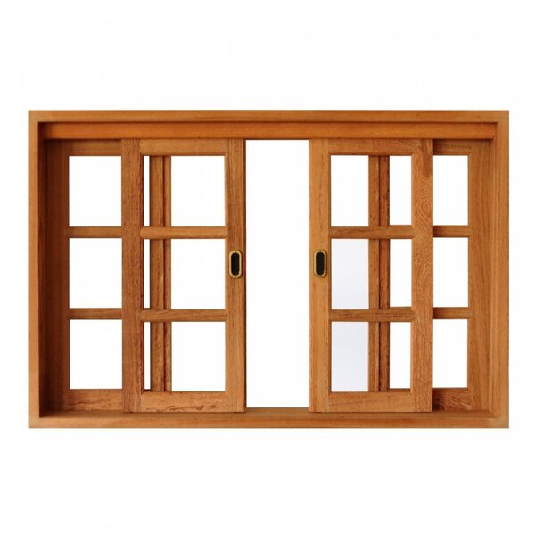 Janela De Correr Quadriculado Madersilva 1,20m X 1,40m